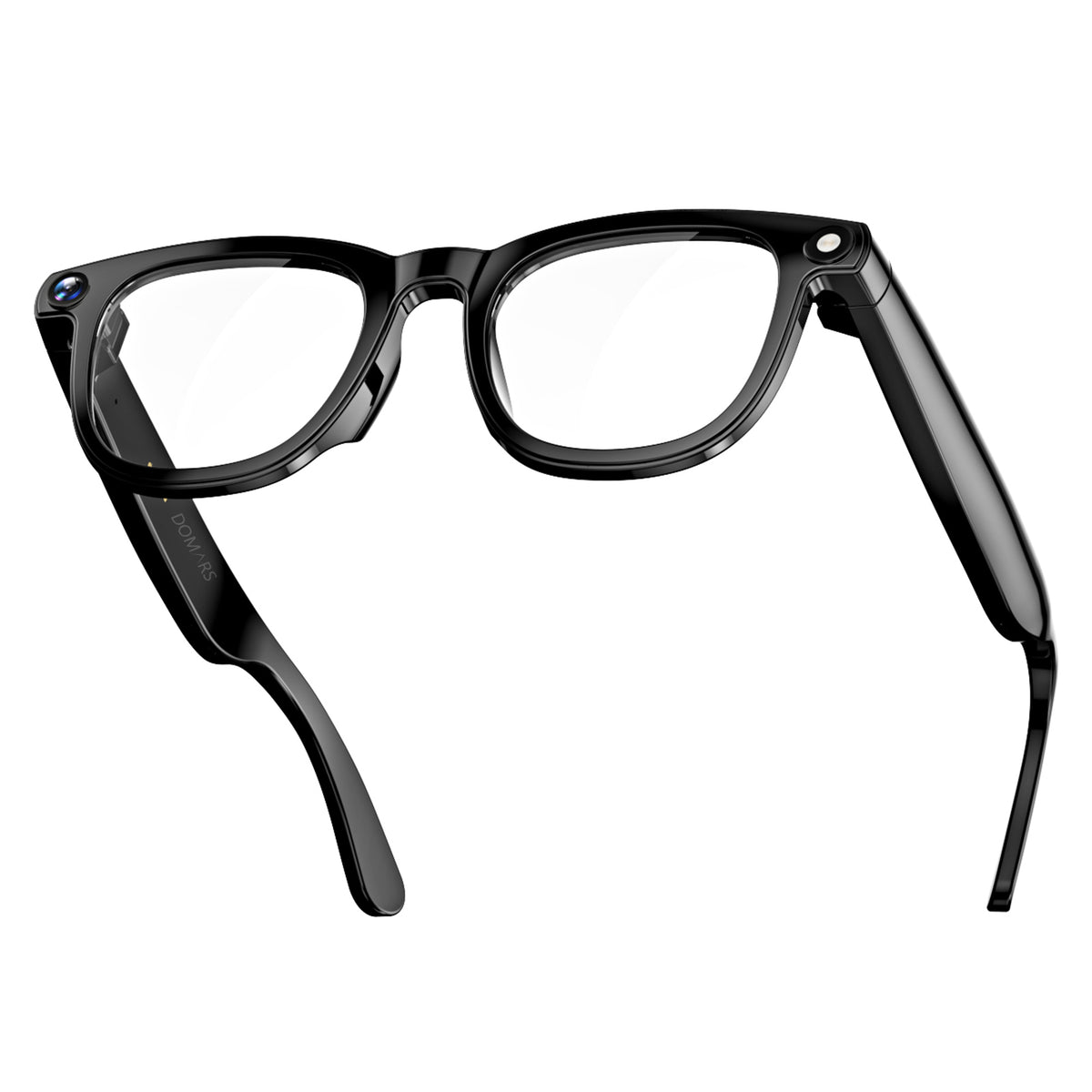 AI Smart Glasses with Camera, 164 Languages Real-Time Translation & ChatGPT/DeepSeek R1, Bluetooth 5.3 Camera Glasses, 12MP Video Recording, HiFi Stereo, IP67 Waterproof, for Travel/Office/Driving