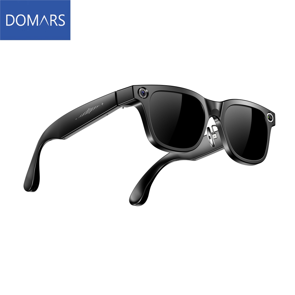 Smart Glasses with 4K Camera AI Translation Bluetooth Audio Eyewear