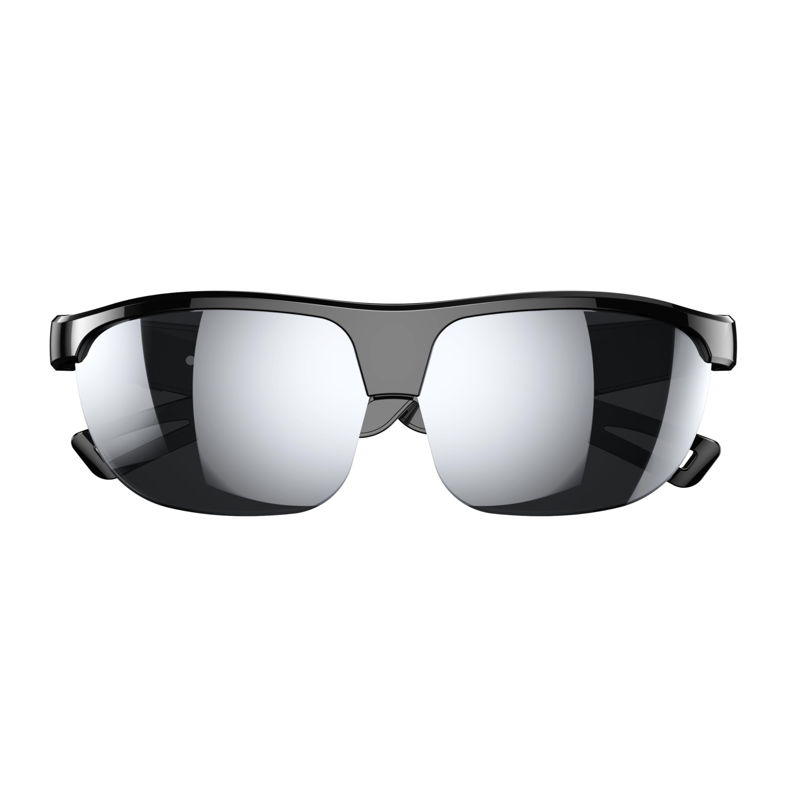 Domars Smart Glasses for Sports, AI Translator with 144 Languages, Bluetooth 5.0 Open-Ear Headphones, ENC Noise Cancelling, 4H Playtime, IPX5 Sweatproof, for Cycling/Running/Travel/Outdoor