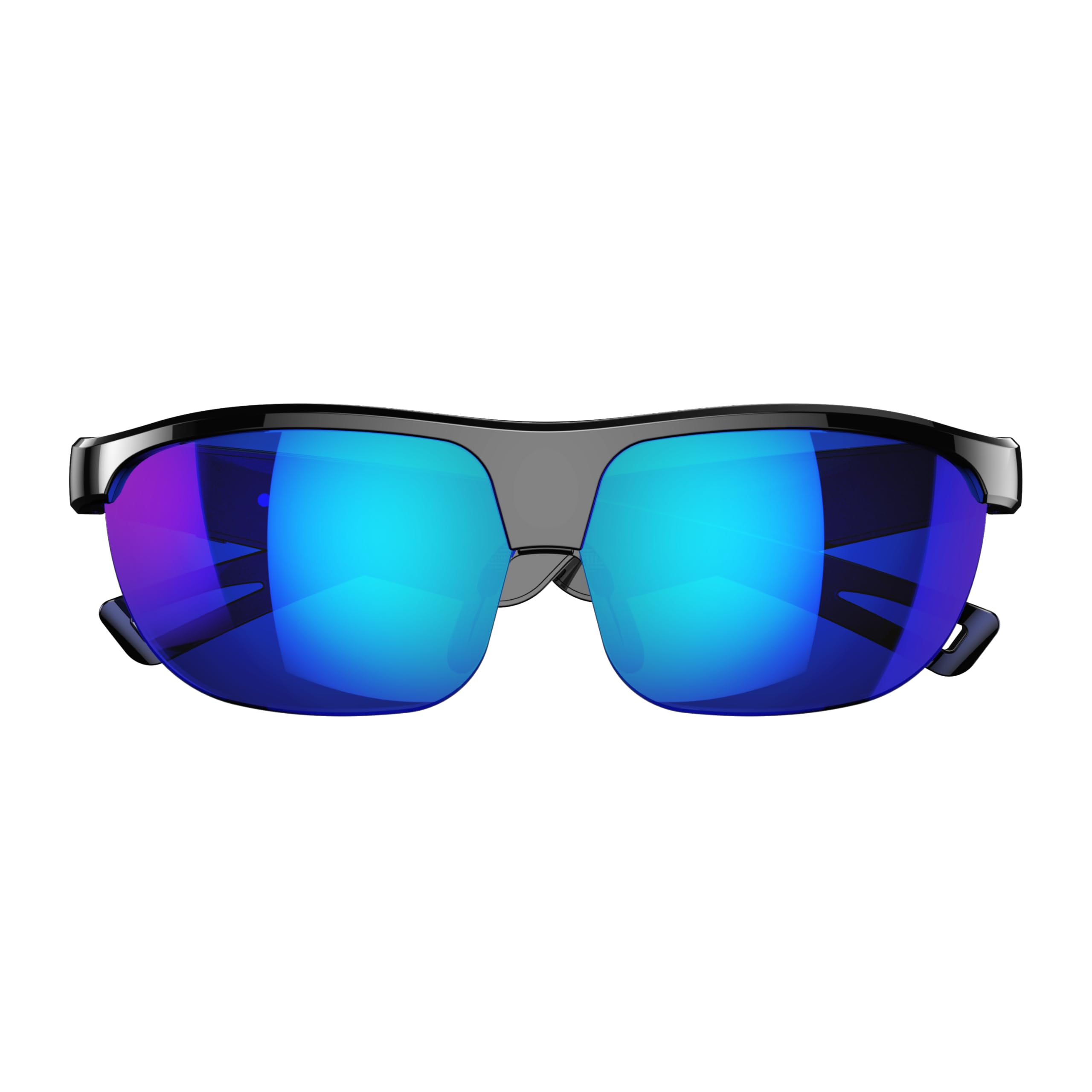 Domars Smart Glasses for Sports, AI Translator with 144 Languages, Bluetooth 5.0 Open-Ear Headphones, ENC Noise Cancelling, 4H Playtime, IPX5 Sweatproof, for Cycling/Running/Travel/Outdoor