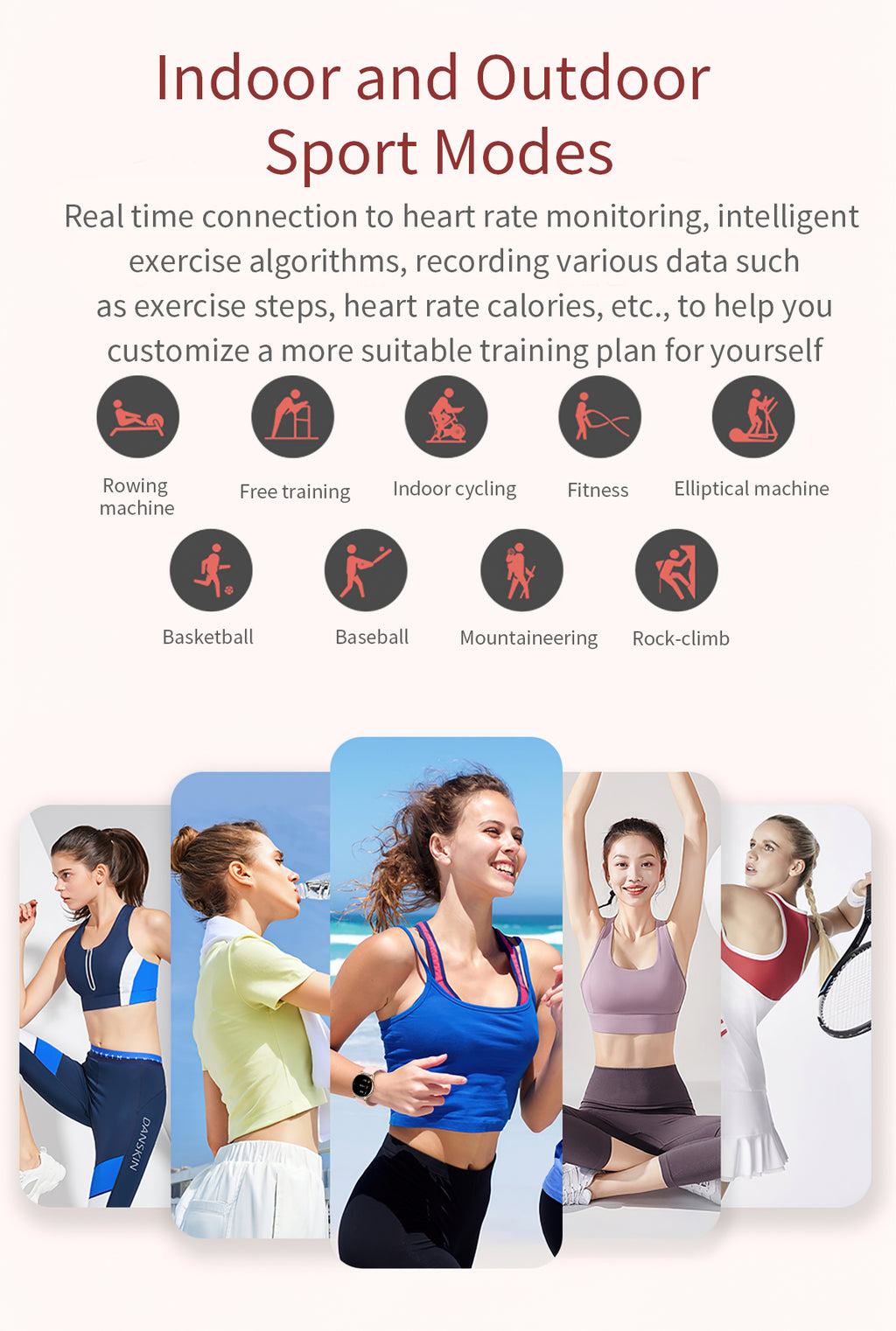 Women Smart Watch with Bluetooth Calling, 1.32" AMOLED Round Screen IP68 Waterproof Fitness Tracker, Multi Sports Modes Activity Watch Compatible with iPhone Android