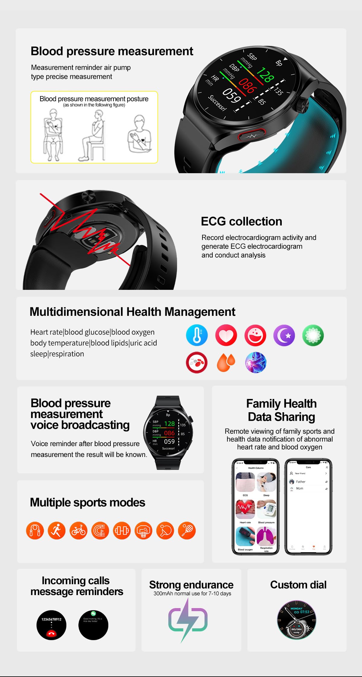 Domars Smart Watch for Men Women, 1.39" Full Touchscreen Bluetooth Call Fitness Tracker with Health Monitoring, Sleep & Activity Tracking, 120+ Sports Modes, IP67 Waterproof Android iOS