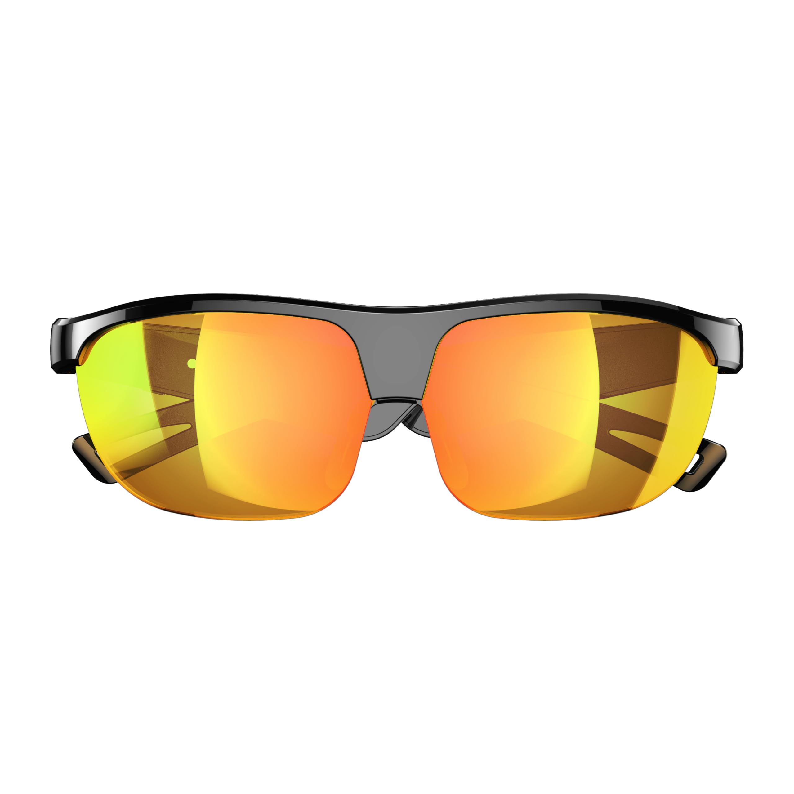 Domars Smart Glasses for Sports, AI Translator with 144 Languages, Bluetooth 5.0 Open-Ear Headphones, ENC Noise Cancelling, 4H Playtime, IPX5 Sweatproof, for Cycling/Running/Travel/Outdoor