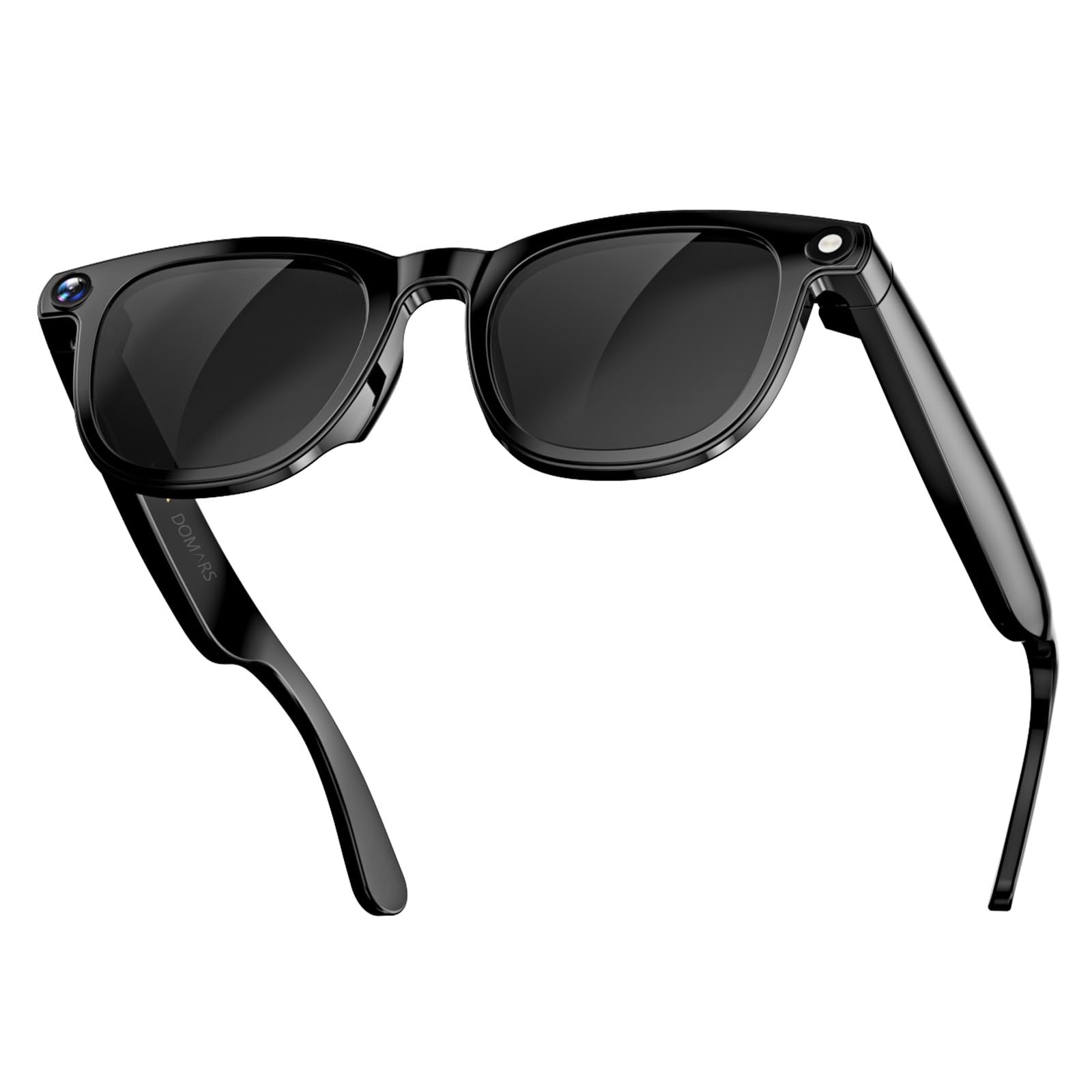 AI Smart Glasses with Camera, 164 Languages Real-Time Translation & ChatGPT/DeepSeek R1, Bluetooth 5.3 Camera Glasses, 12MP Video Recording, HiFi Stereo, IP67 Waterproof, for Travel/Office/Driving